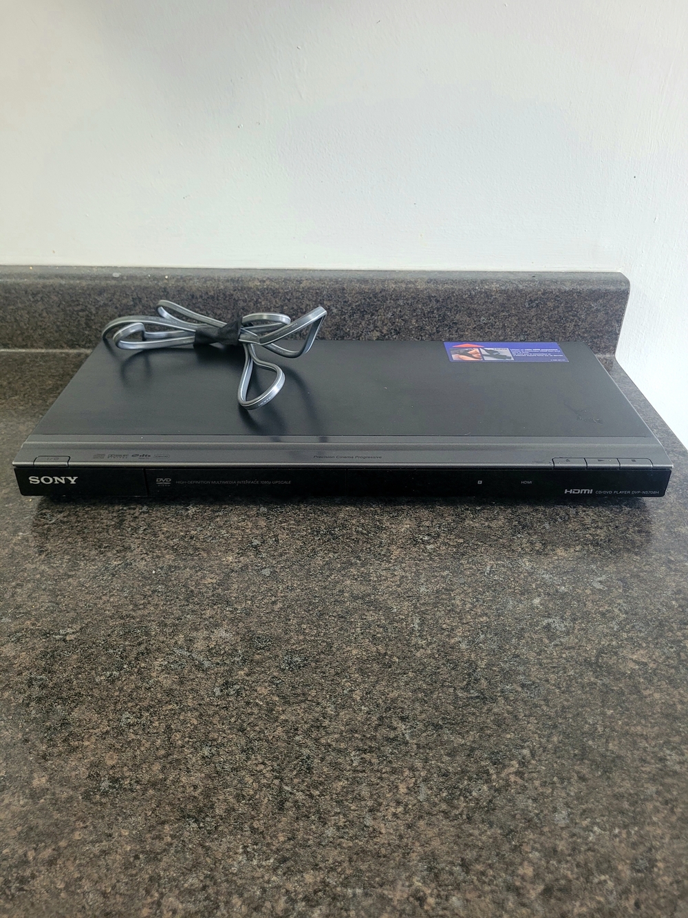 Sony CD/ DVD/ Player with HDMI Output Model DVP-NS708H